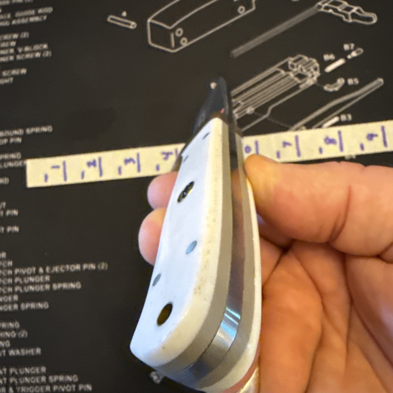 Puma SGB Elk Hunter, Smooth White Bone, German Steel, Hunting Knife, 68116050T