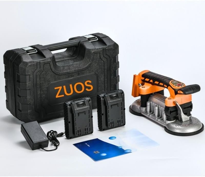 Tile Installation Tool Vibration Machine - Double Suction Cup Vibrator Handheld