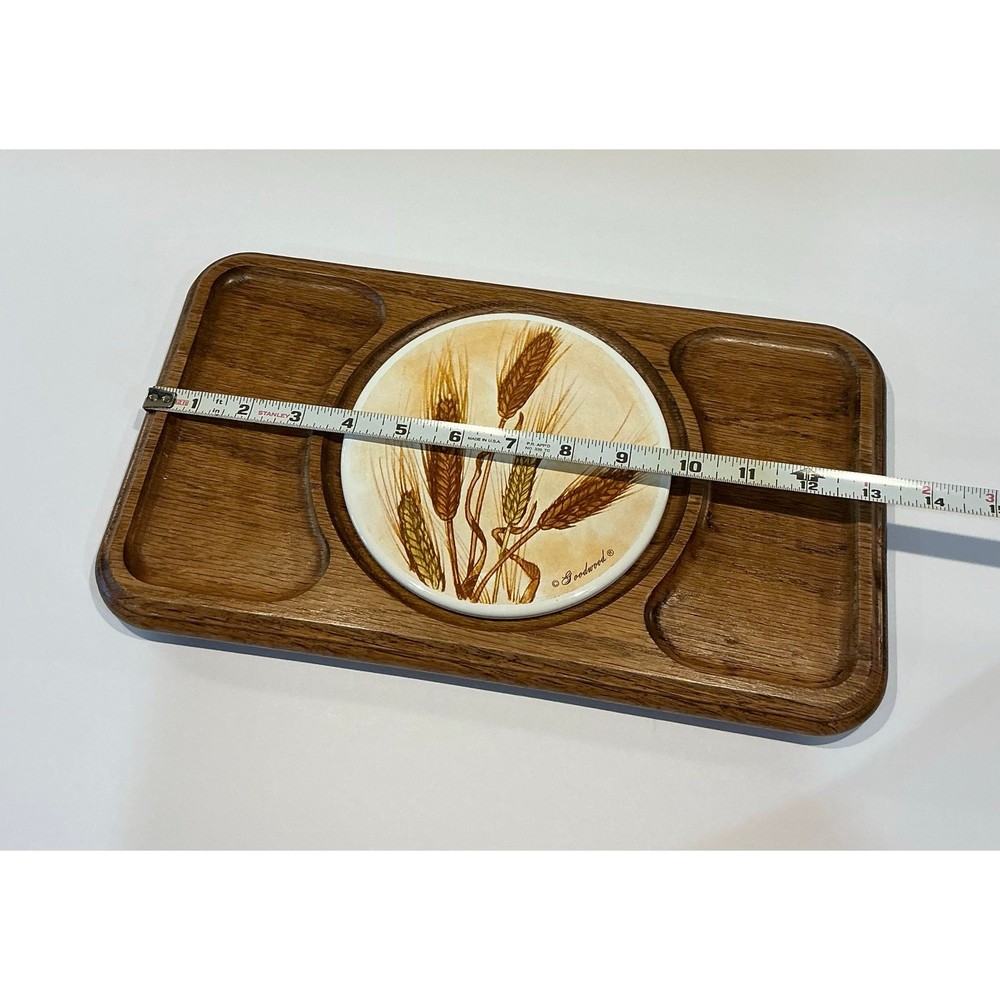 Vintage Wheat Pattern Cheeseboard Server