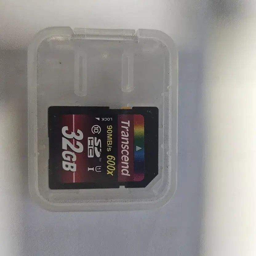 Transcend 32GB SD Memory Card with Case
