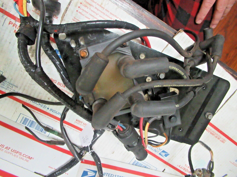 MERCRUISER 1992 3.0 MOTION SENSOR DISTRIBUTOR SYSTEM WIRING,COIL,MODULE &SENSORS