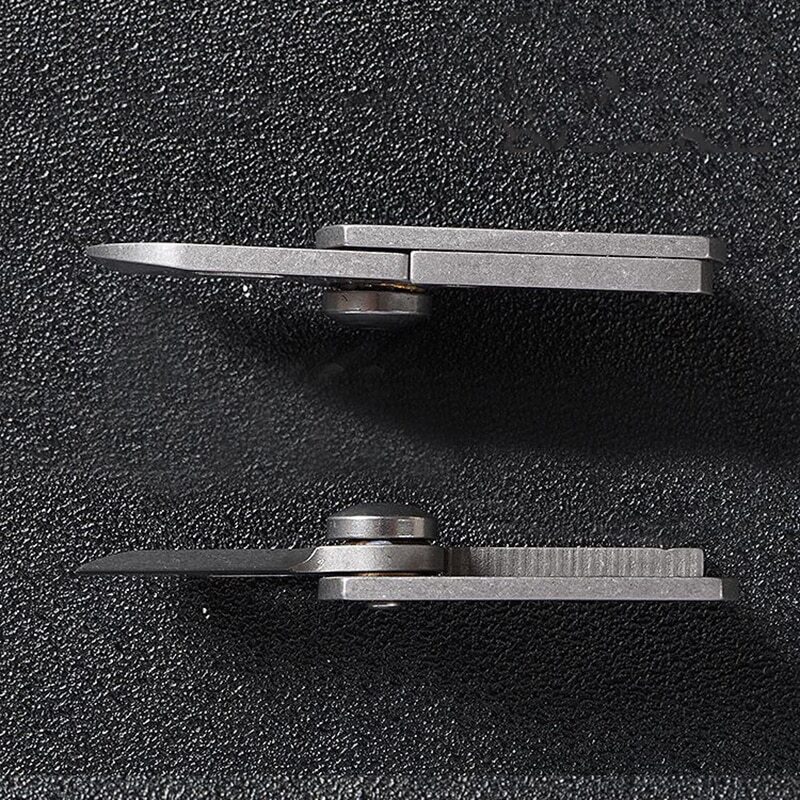 Keyring Keychain Key Chain Ring Mini Knife Blade Utility Car Box Cutter Folding