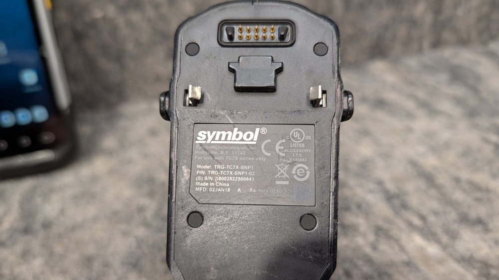 Zebra TC72 TC720L Mobile Barcode Scanner Touch Computer + Trigger Grip, Battery