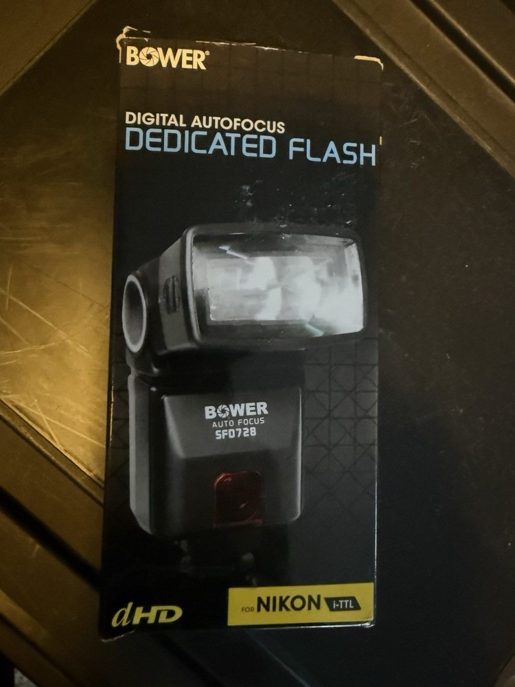 BOWER AUTO FOCUS SFD728 DIGITAL  TTL FLASH FOR NIKON