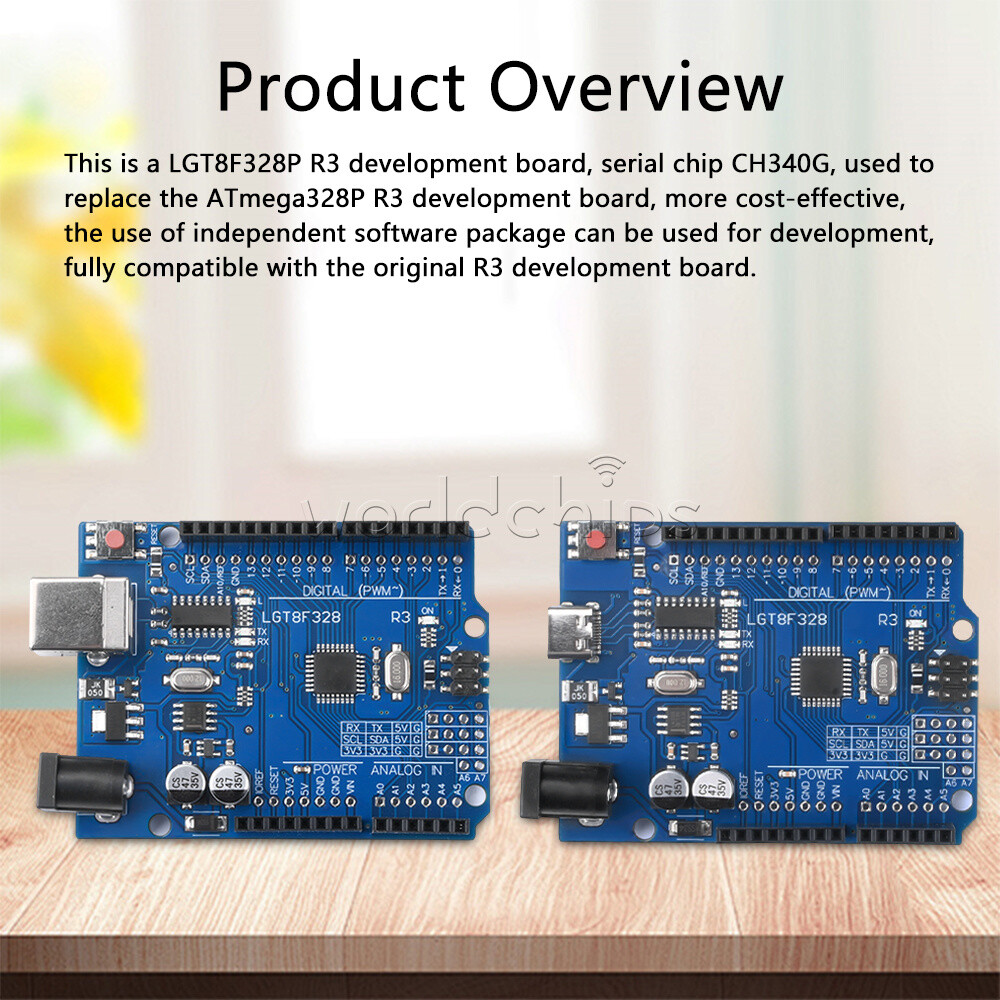 R3 CH340G ATMEGA328P Development Board Programming Learning Controller Module