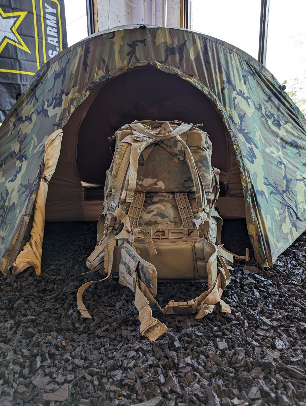 Good - MOLLE 4000 Large Field Pack OCP Multicam Complete Military Backpack