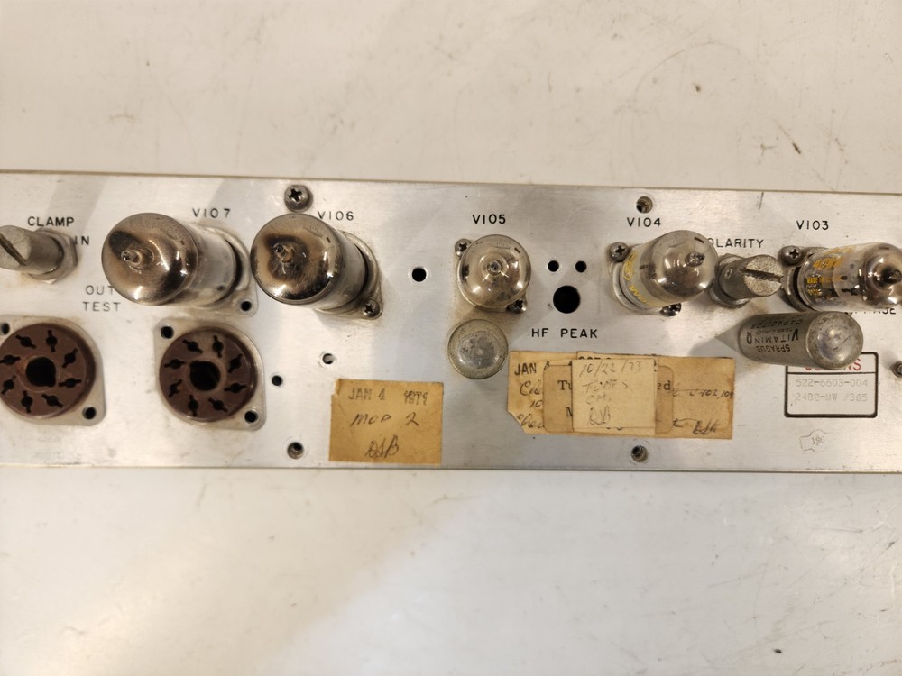 Collins Tube Audio / Radio component Module & Tubes, Likely 1950s/60s Untested