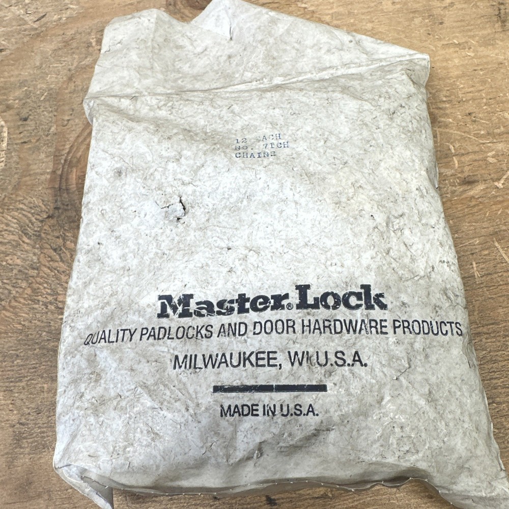 Master Lock 71CH Chain, 9" (12 per bag)