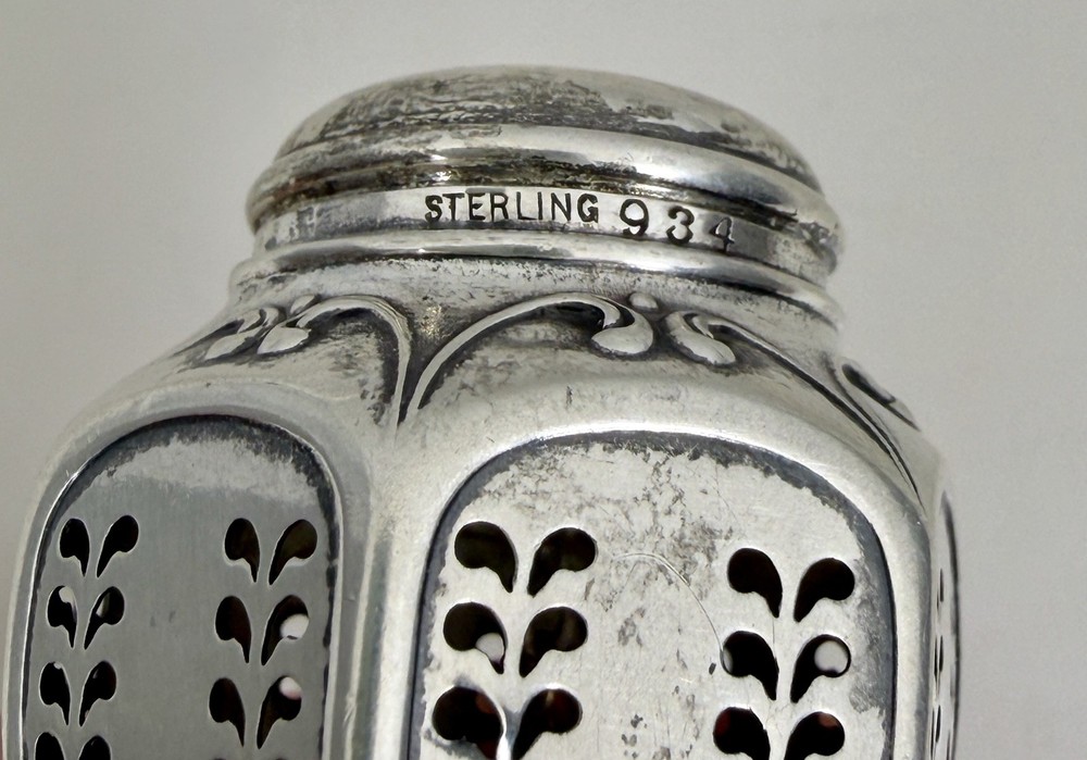 Antique James E Blake Sterling Silver Tea Ball Infuser - 96349