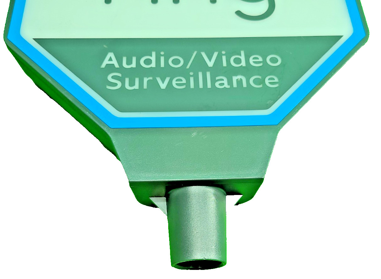 Ring Solar Security Sign Illuminated & Solar Powered (sign only)