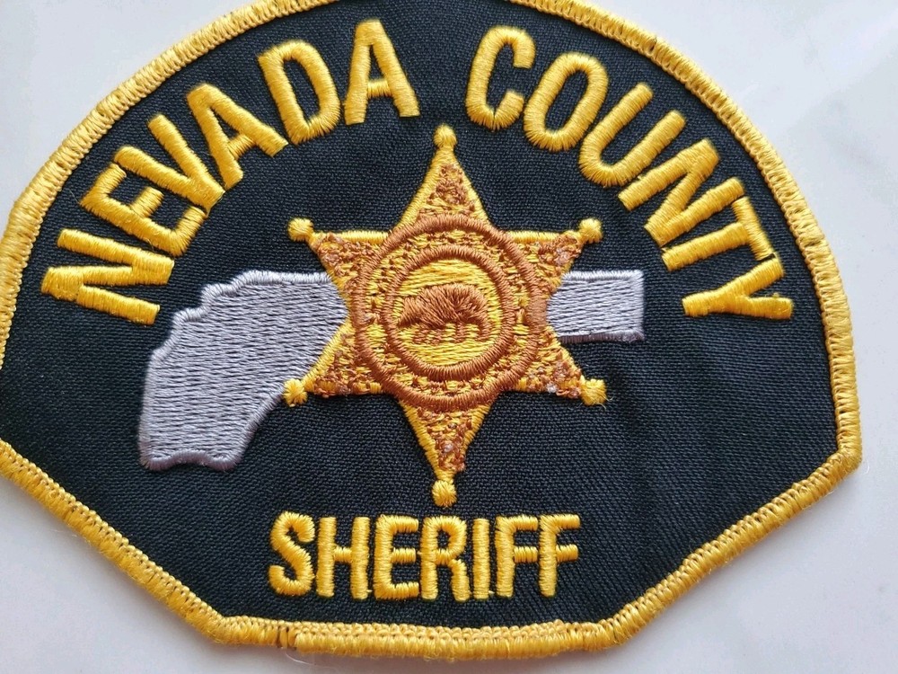 OBSOLETE Nevada County Sheriff California Patch