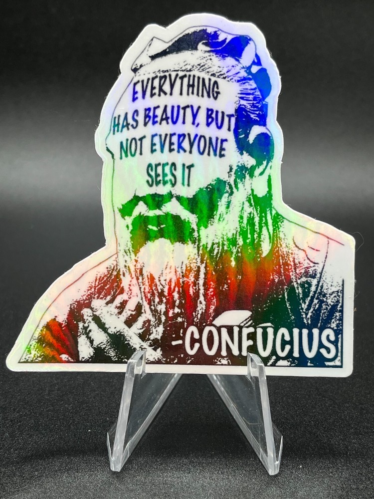 CONFUCIUS QUOTE Stickers