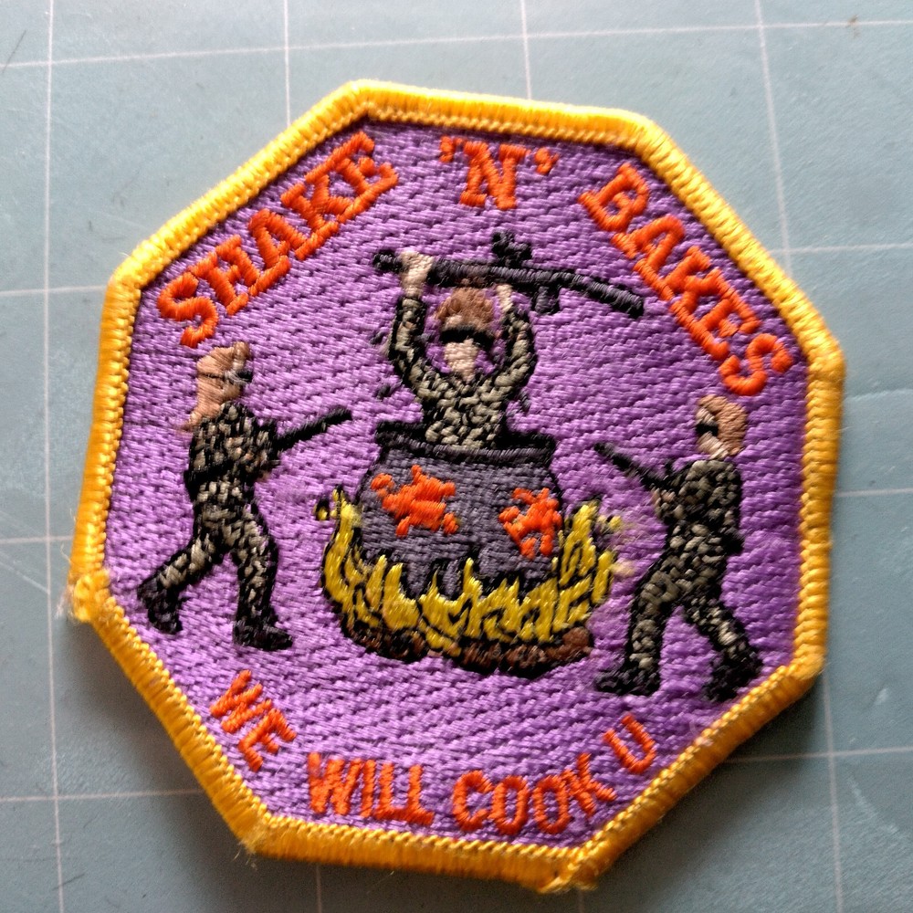 Shake N Bakes Team Patch size 3x3