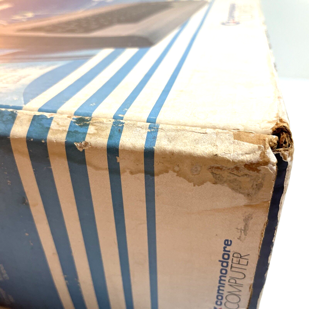 COMMODORE 64 Computer Vintage VTG Original **BOX, GUIDES & FOAM INSERTS ONLY**