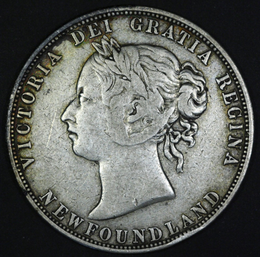1881 Newfoundland 50¢ - Fine+ Condition