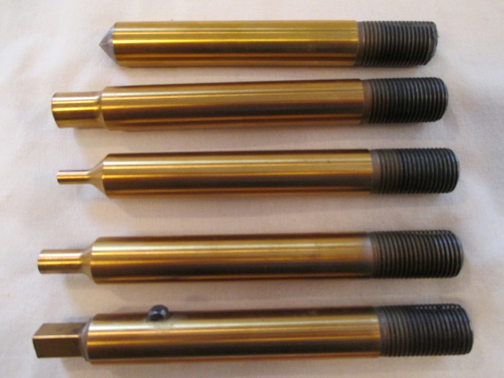 Amada Wilson WT RD Style Die/Tooling Punches. Threaded.
