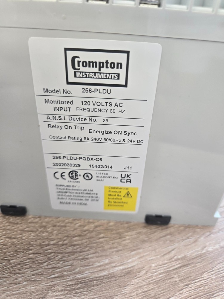 Crompton Instruments 256-PLDU-PQBX-C6