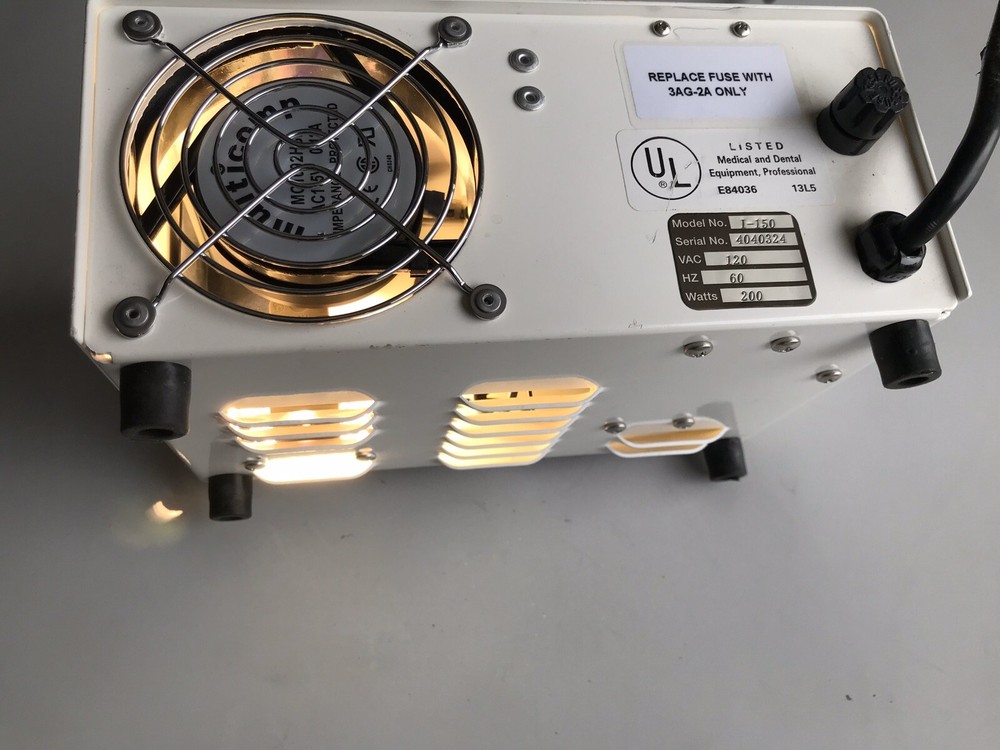 Fiber Optic Light Source Model I-150, 200 Watts High Intensity Halogen