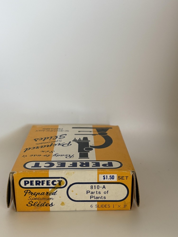 Vintage Perfect Science Microscope Slide Sets Lot + Dissecting Kit 8 Sets Lab