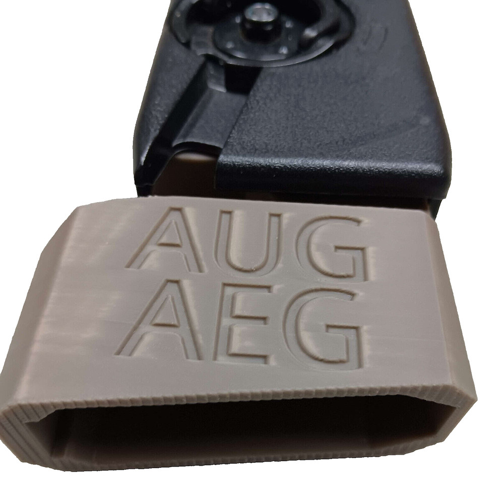 Airsoft AUG AEG Odin Speedloader Adapter (Tan)