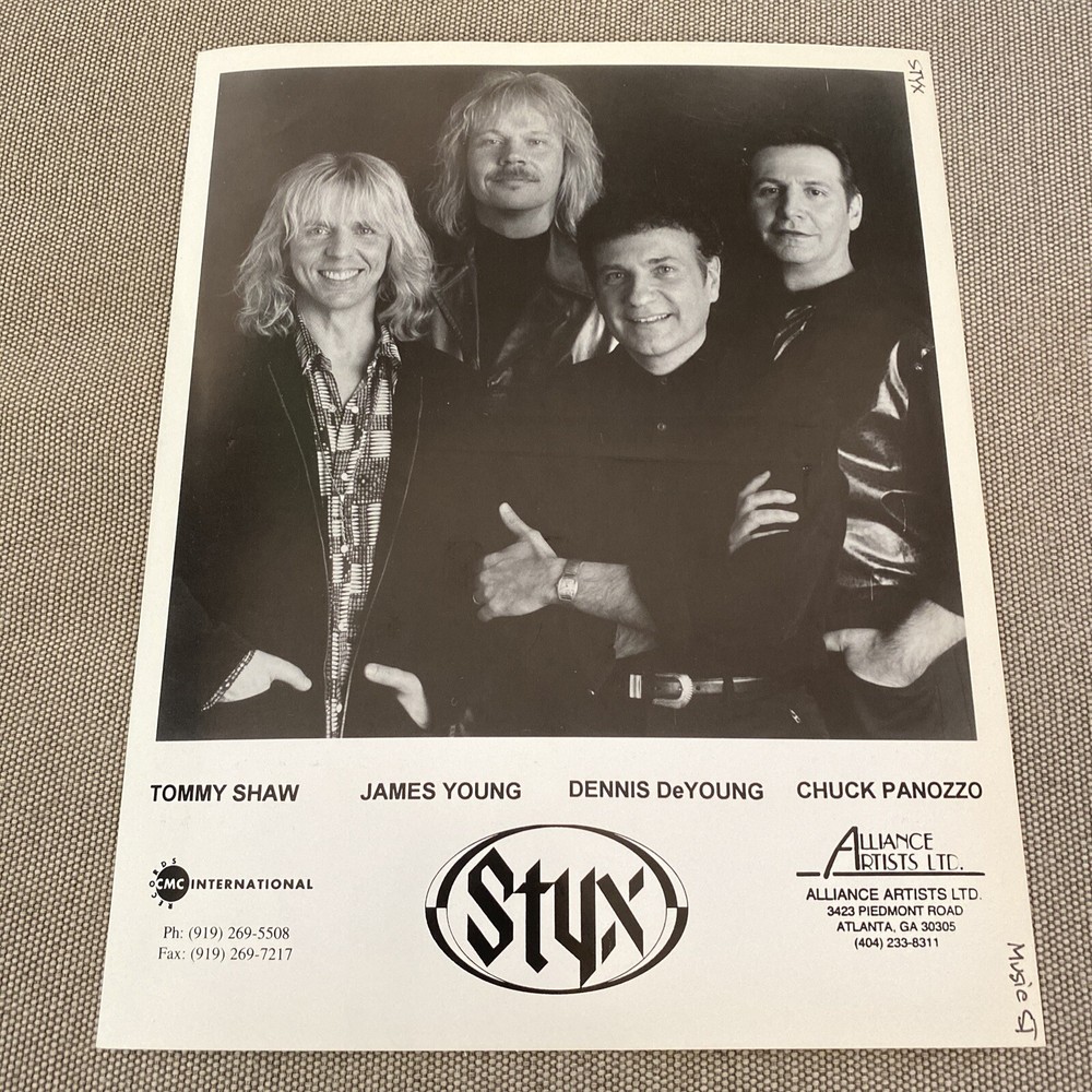 Styx Press Photo 8x10, See Description.