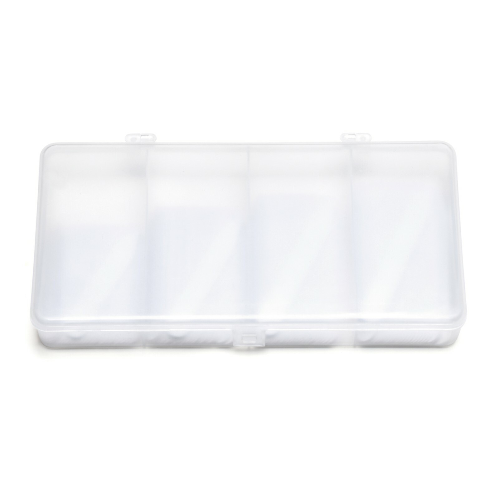 200 Plastic Collar Stays for Men Dress Shirt 4 Various Sizes in Divided Box