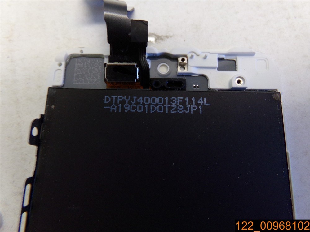for iPhone 5S Touch Screen Replacement LCD Digitizer, White DTPYJ400013F114L