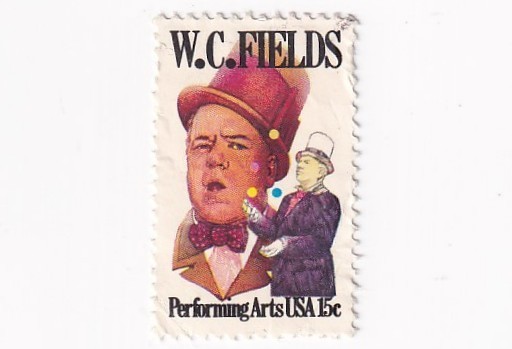 STAMP US SCOTT 1803 "W. C. Fields" 15 CENT 1980 USED