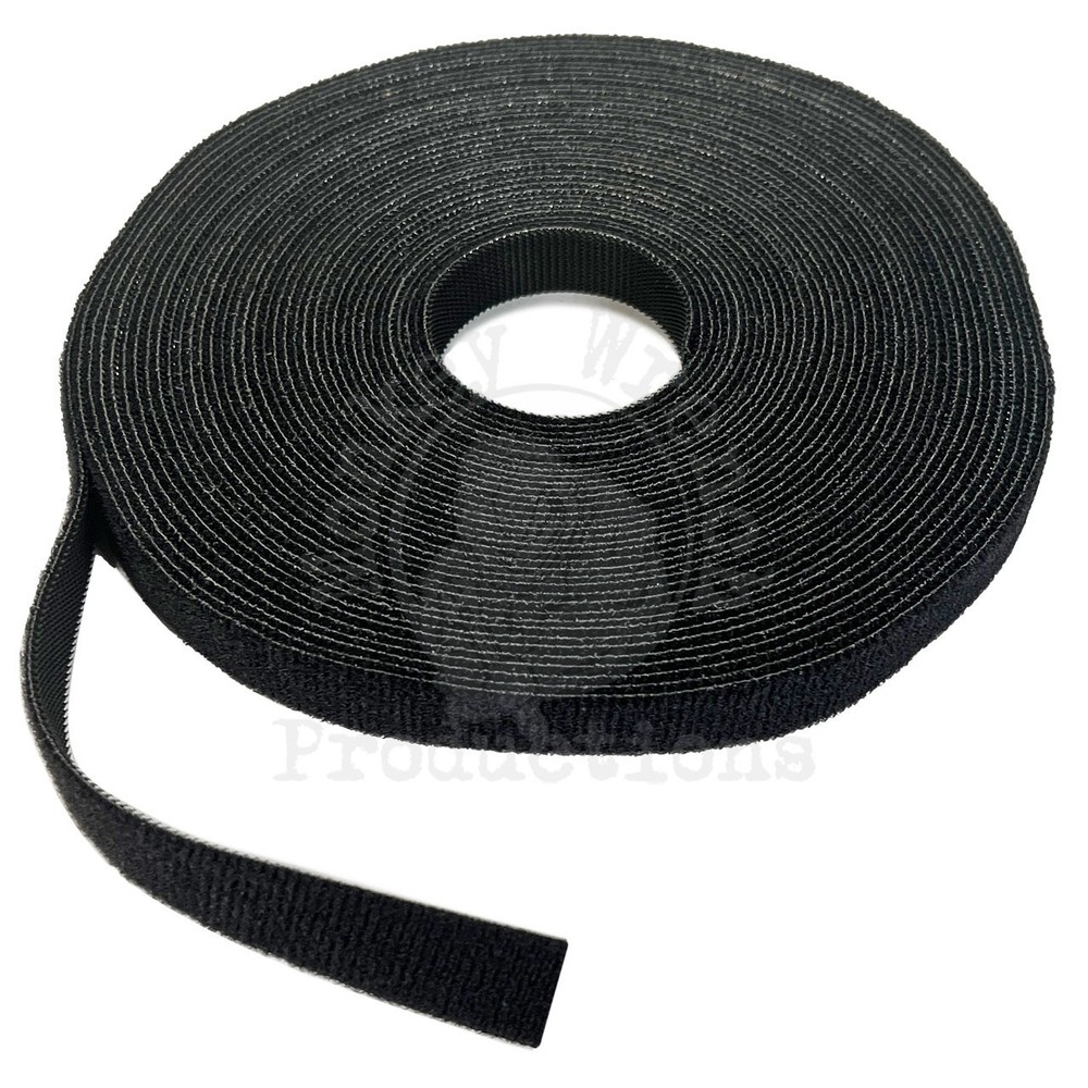 Hook & Loop Strip 1/2" x 37.5', perforated every 30"