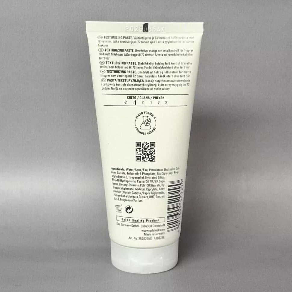 2 PACK Goldwell StyleSign Texture Roughman Texturizing Paste 5 - 3.3oz