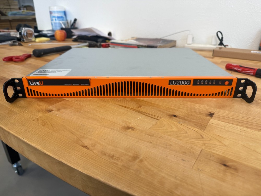 LiveU LU2000 Dual HD Output Decoder Server