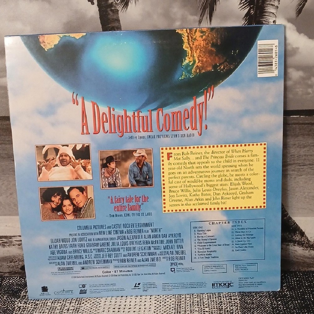 North Widescreen Edition Laserdisc
