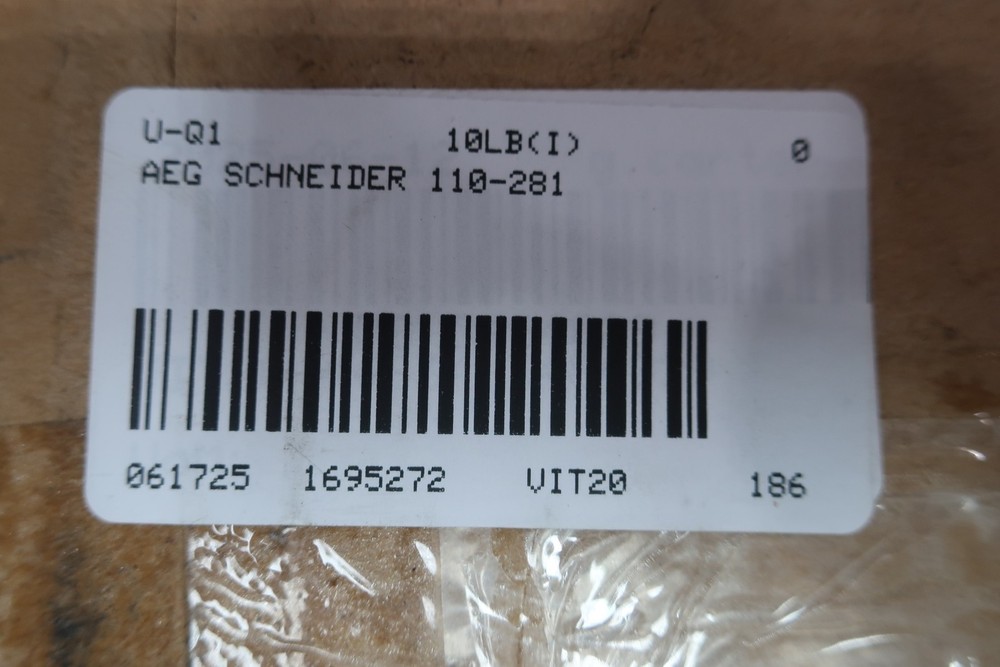 Modicon 110-281 Servo Positioner