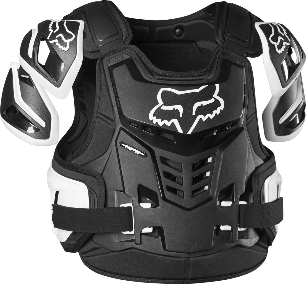 Fox Racing Raptor CE Protective Vest Black/White
