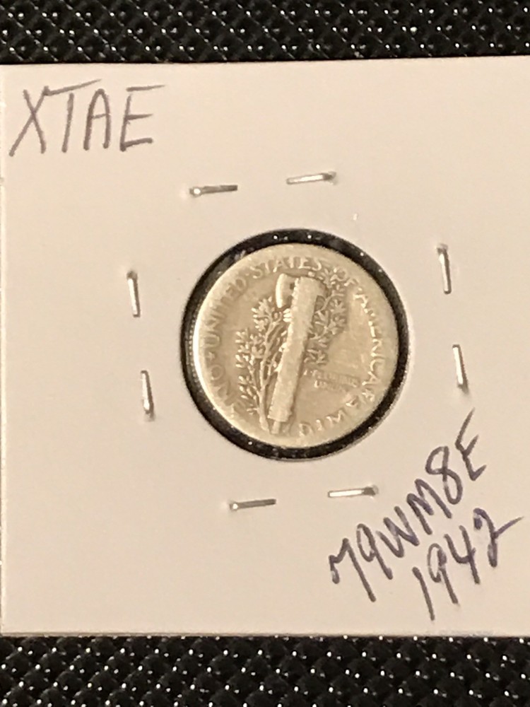 1942 Mercury Dime VG/G