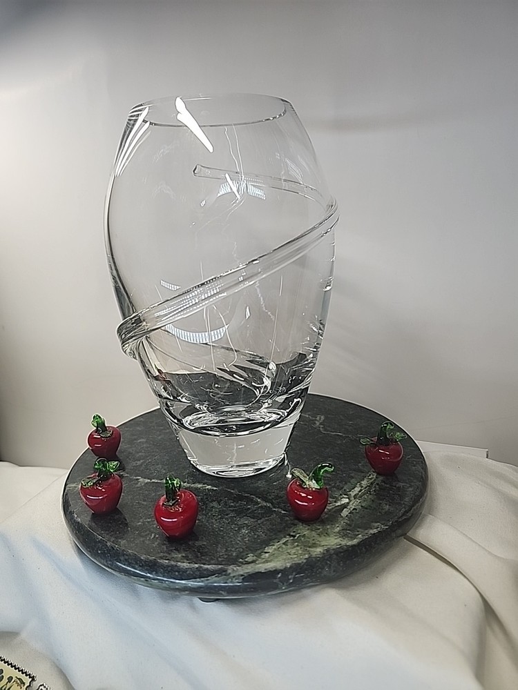 Real Lead Crystal Vase