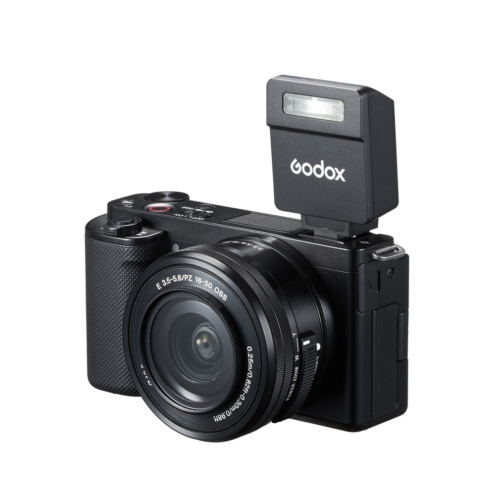 US Godox iM22 Mini On-Camera Flash Light Speedlite Universal Hot Shoe Mount