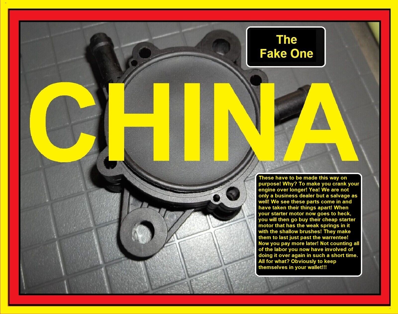 Fuel Pump for Kohler 7000 series fuel pump