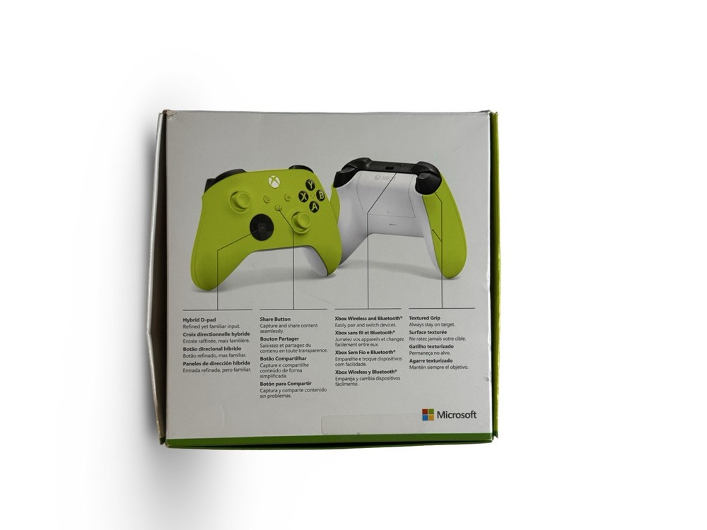 Microsoft Xbox Wireless Controller Electric Volt Series X S Open Box