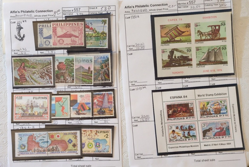 APC 6401 Philiipeans MNH about $60 scv