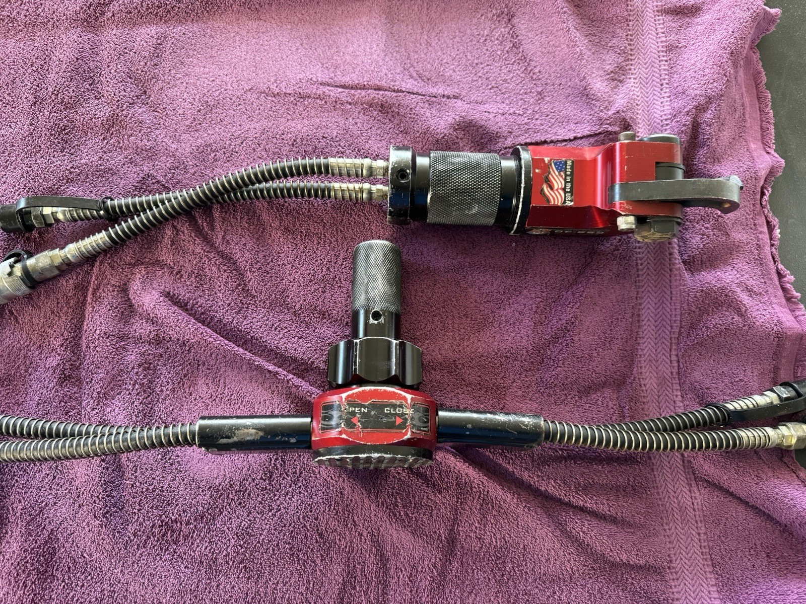 TNT Rescue CSS-40 Confined Space Hydraulic Cutter Tool & Open/Close Remote Valve