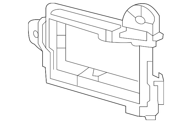 Genuine Nissan Blind Spot Detection System Warning Sensor Bracket 28452-5AA0F