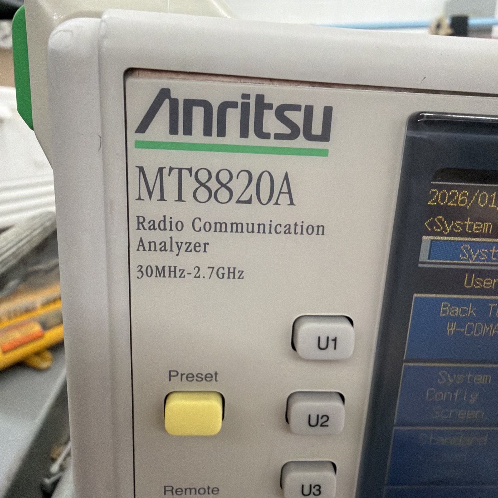 Anritsu MT8820A Radio Communication Analyzer 30MHz - 2.7GHz
