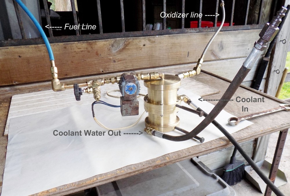 liquid fueled rocket engine