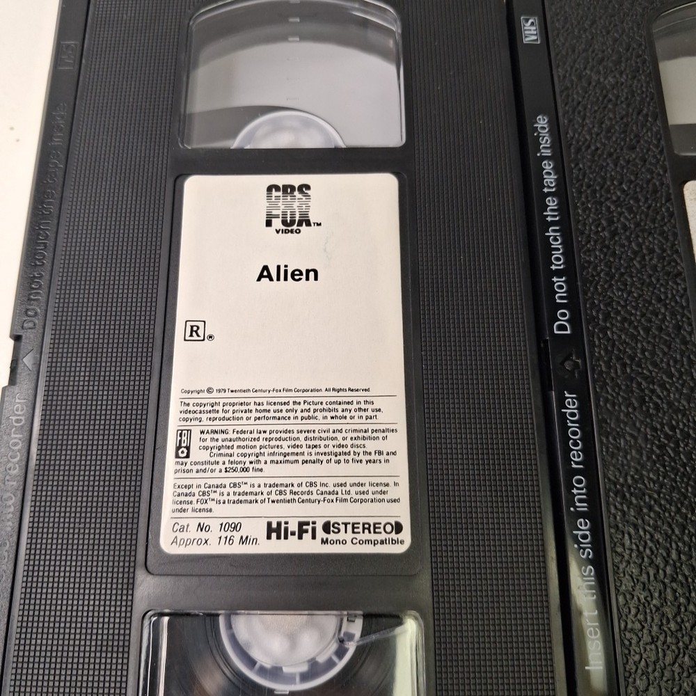 Alien Trilogy + Leviathan VHS
