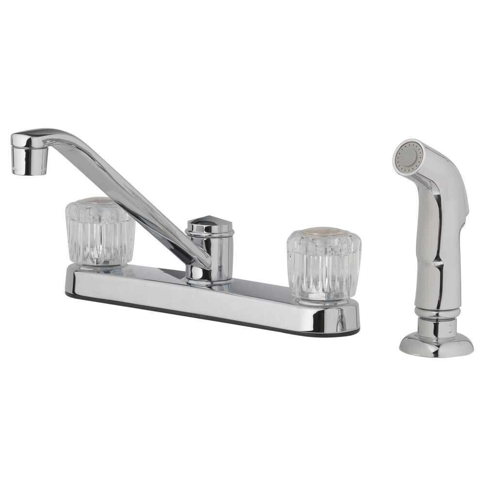 Oakbrook Essentials Kitchen Faucet Chrome Two Handle