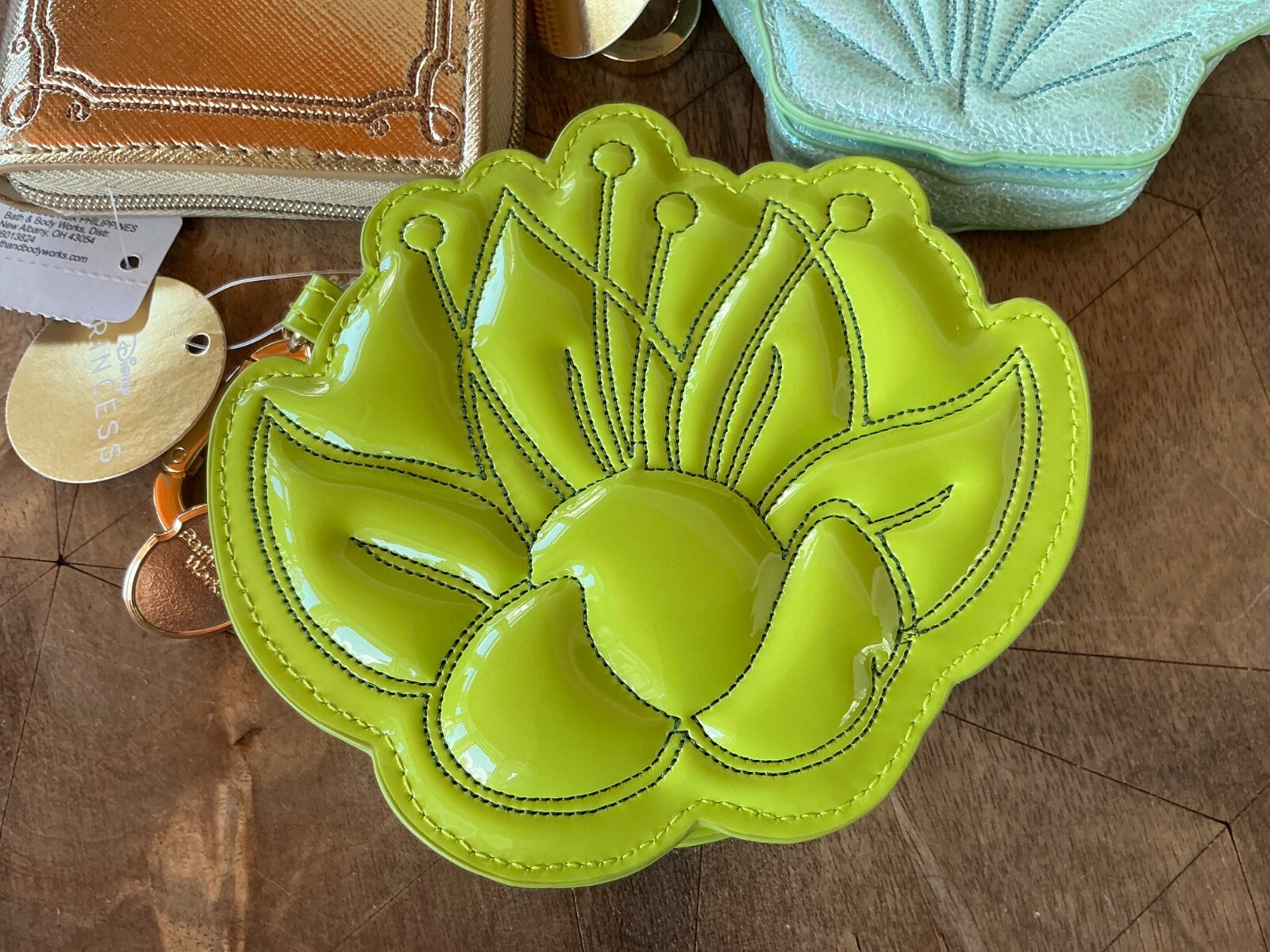 DISNEY PRINCESS COIN PURSE Belle, Tiana, Ariel & Cinderella Bath and Body Works