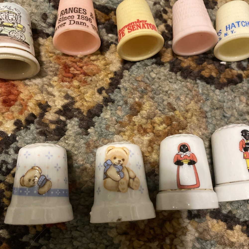 Small Thimble Collection 46 Total