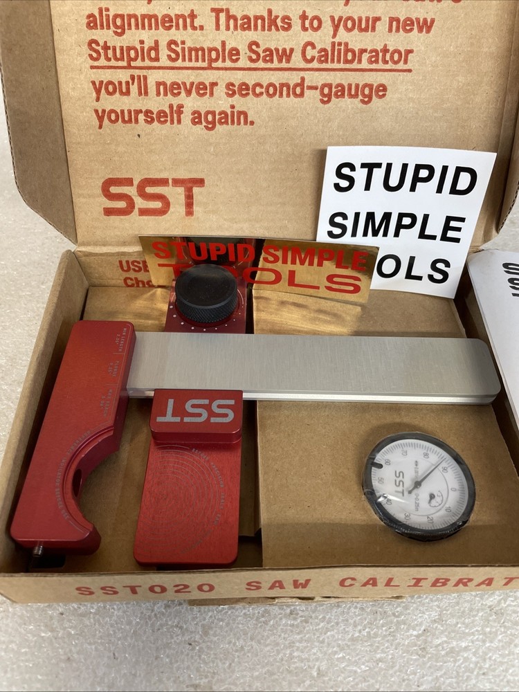 SST Precision Saw Calibrator Tool SST020 New Opened Box