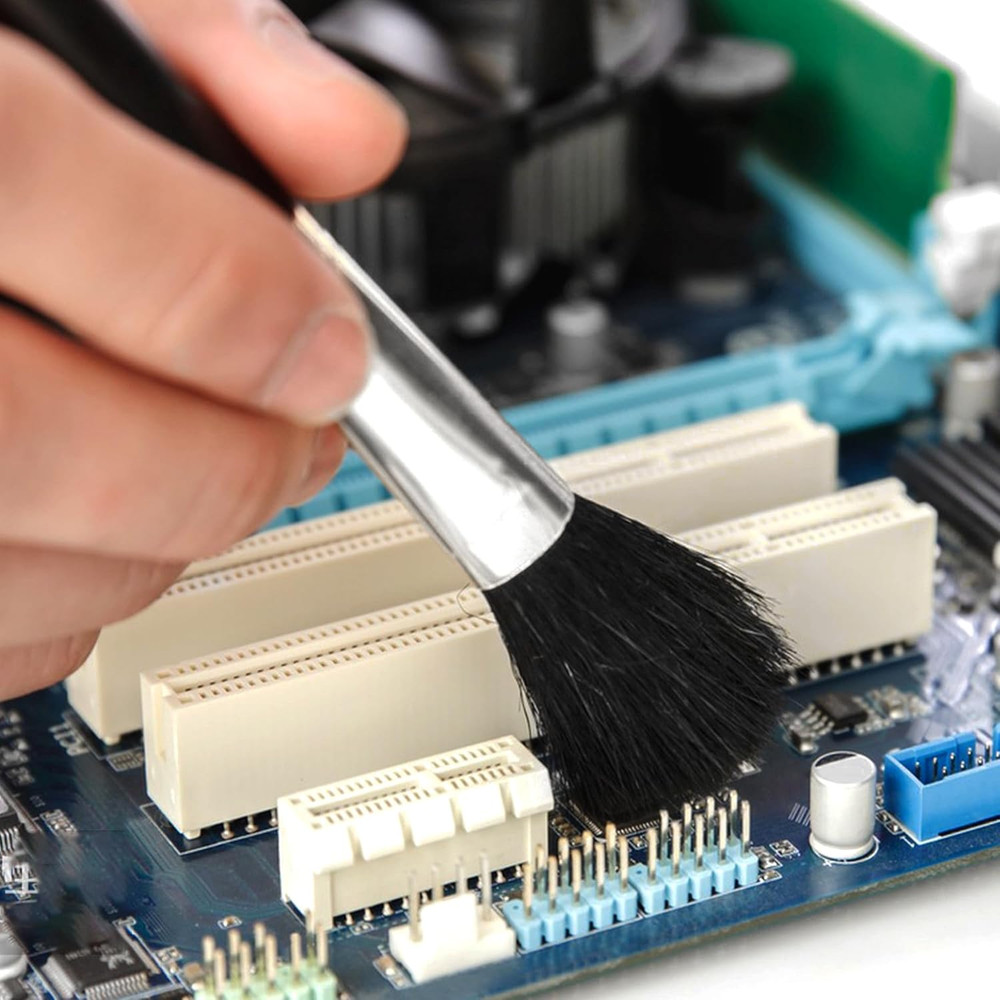 5 PCS Mini Keyboard Cleaning Brushes Kit, PP Handle Nylon anti Static Electronic